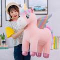 Colorful Angel Unicorn Magical Unicorn Doll Soft Plush Toy Doll Gift Ragdoll. 