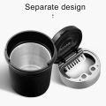 Car Ashtray Universal - Quartz Watch Car Ashtray with Beautiful LED Lighting - Solid and Durable Product. 