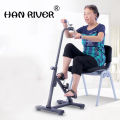 Shopolic Pedal Exerciser Machine for Home Workout - Mini Cycle Fitness Trainer for Arms & Legs Exercise - Adjustable Resistance Portable Gym Equipment - Best Gym Accessories for Full Body Fitness. 