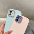 Jizetin for Samsung A05 Back Cover Luxury Color Bright Lens Frame Candy Soft Rubber Phone Cases. 
