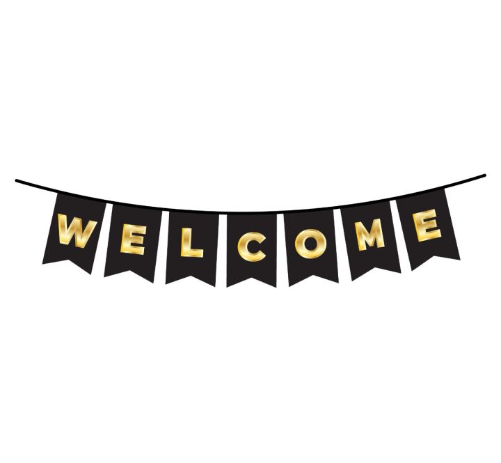 Welcome Card Banner For Welcome Decoration Family Gathering Photo Booth Props For Office School Baby Shower Homecoming Reunion Homecoming Party Decorations