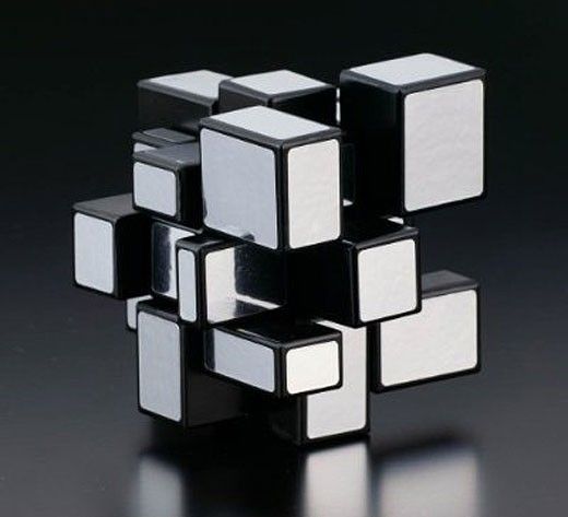 Original Moyu Mirror Cube 3x3 Silver/Golden Stickerless