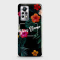 Infinix_ Note 11 Pro Cover - Floral Series - Matte Finish - Snap On Hard Case with LifeTime Colors Guarantee. 