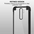 Redmi Note 8 Pro Impulse Hybrid Case by KAPAVER - Black. 