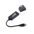 USB To HDMI Converter - 3.0 - Black. 