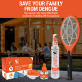 WBM Dengue Defense Kit | Mosquito Repellent Spray + Flying Insect Killer Racket + Liquid Repellent Machine with 45 ml Refill. 