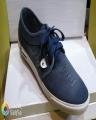 Denim Blue Lifestyle Sneakers For Him. 