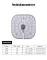 【Miga Plaza】Ceiling Lights Led Module AC DC 12V 24V 36V Replacement Led Panel 24W Round Led Light Board 6000K Energy Saving Module Panel For Ceiling Lamp. 