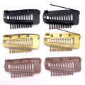Pack of 10 Strong Chunni Clips with Safety Pin, Easy to Use with Dupatta, Hijab & Tikka Setting Durable Easy to Use Black. 