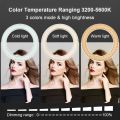 Top quality Ring Light with 7ft Aluminium Tripod Stand & Mobile Stand Holder (3 Shades in Light) | Ring Light with Stand. 