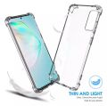 Infinix Hot 9 Play X680 Transparent 1.5mm Anti Shock Soft Bumper Jelly Crystal Clear Tpu With Four Side Corner Airbag Protection Back Cover - Silicone Case. 