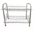 Stainless steel crockery stand 2 ROWS. 