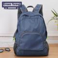Green forest Travel Daypack Wide Shoulder Straps Water-resistant Travel Camping Backpack. 