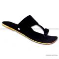 Shaheen Black Velvet Kolapuri Chappal For women And Girls LKP8V. 