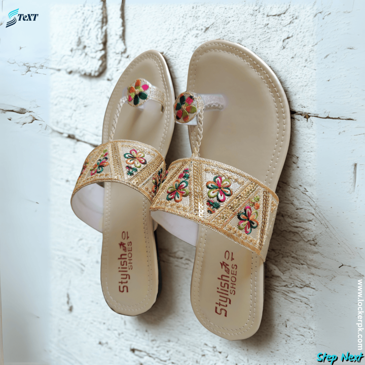 Fancy%20Casual%20Kohlapuri%20Chappal%20%E2%80%93%20Chapal%20Style%20Kolapuri%20Flats%20for%20Girl%20%E2%80%93%20Ladies%20Fashionable,%20Stylish,%20Comfortable%20and%20Easy%20to%20Walk%20Khussa%20Slippers%20%E2%80%93%20Party%20&%20Wedding%20Footwear%20%E2%80%93%20Handmade%20Traditional%20Design%20for%20Eid%20&%20Daily%20Wear%20%E2%80%93%20White%20Flats%20-%20Image%204