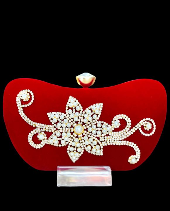 High quality new trendy and stylish clutches for bridal clutch, Bridal Clutch Party Clutch Purse Latest Crystal Evening Bags Ladies