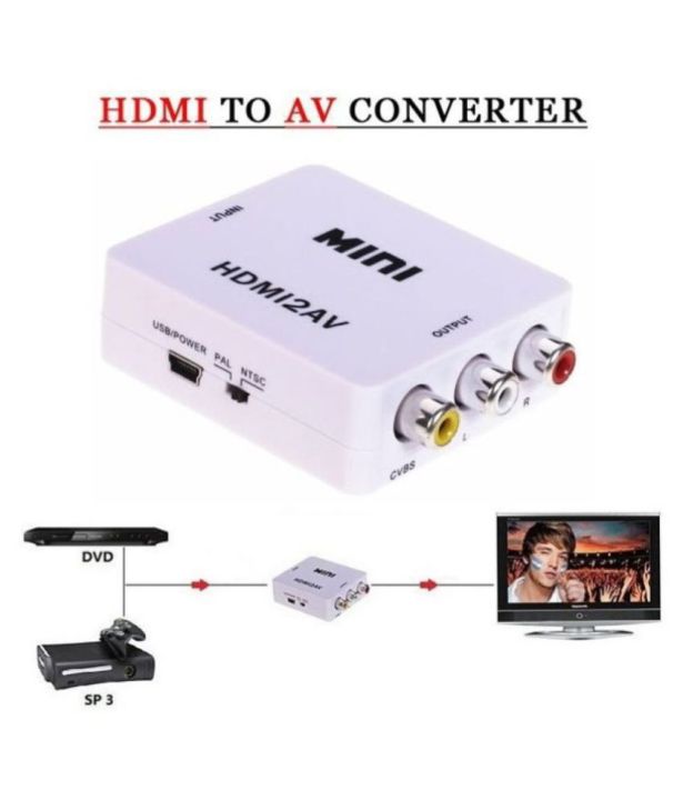 HDMI%20To%20Audio%20Video%20RCA%20AV/CVBS%20Adapter%20HD%201080P%20Mini%20HDMI%202AV%20Video%20Converter%20BOX%20For%20PS3%20VCR%20DVD%20PC%20-%20Image%206