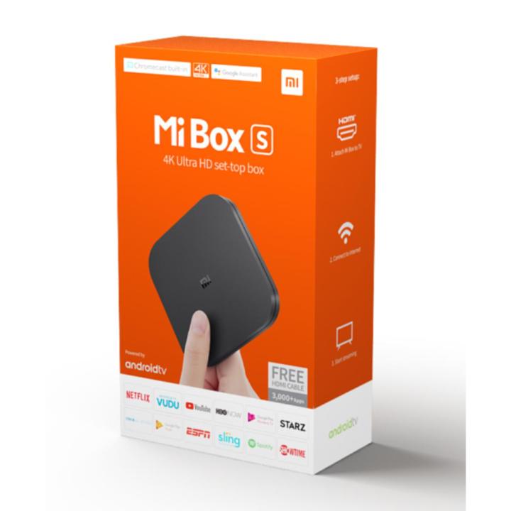 Original Xiaomi Mi Box S 4K Ultra HD Streaming Media Player