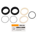 Mountain Bike Fork Oil Seal, Standard Size Fork Oil Seal Set Stable Structure for 36mm Inner Tube. 