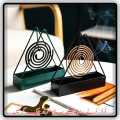 Wrought Iron Mosquito Coil Holder Triangular Shape Mosquito Repellent Incense Rack Anti-scald Mosquito Coil Holder By Musfirah Trader. 