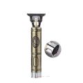 T9 Trimmer VINTAGE  trimmer metal RECHARGEABLE Electric Hair CLIPPER Cutting Machine Professional Hair Barber Trimmer For Men. 