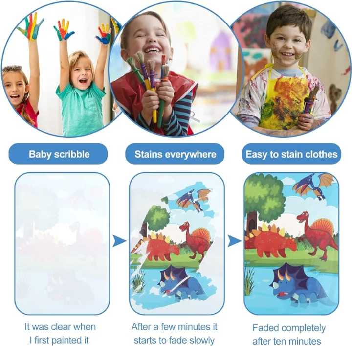 BANBAN%206%20Pack%20Magic%20Water%20Coloring%20Book,%20Magic%20Painting%20Books%20with%20Water%20Pen%20Mess%20Free%20Coloring%20Books%20for%20Toddler%202-4Years%20Reusable%20Coloring%20Book-Gift%20for%20Children%203+%20-%20Image%208