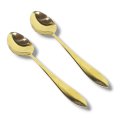 Pioneer Golden Table Spoons / Dessert Spoons / Tea Spoons / Butter Knife / Fork / Serving Round / Serving Oval / Rice Small Panja / Serving Big Panja. 