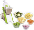 Mandoline Manual Vegetable Slicer, Foldable Grater Slicer, Potato Cutter, French Fries Cutter, Household Kitchen Chopping Tool High Quality ABS Vegetable & Fruit Slicer -Slicing Made Effortless.. 