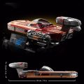 Lepin Star Wars Landspeeder Luke Skywalker Blocks. 