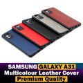 Samsung Galaxy A31 Back Cover Leather Type Soft Galaxy A31 Case For Boys. 