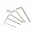 A set of 1.5mm 2.0mm and 2.5mm Allen Key 2.5MM inner hexagon wrench M3 M4 M5 hex socket. 