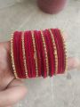 Velvet Metal bangles set | Unbreakable Metal Metal bangles. 
