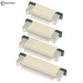 10pcs FPC Connector 0.5mm/1.0mm Pitch Drawer type Upper/ Bottom contact Type Socket FFC Flat Cable Socket 4P 5P 6P 8P 10P-60Pin. 