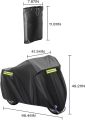 Full Size Scratch & Water Proof 70 / 125 cc Bike / Motorcycle - Anti Scratch Waterproof & Dust Proof Bike Cover - 42inch/W X 83inch/L.. 