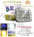 5 functions led headlight high beam 15 led fog bike headlight for 70 & 125/All functions led light. 
