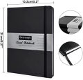 Professional A5 Notebook with Elastic Band | Imported Elastic Bound Notebook | (A5 - 21 x 14.5 x 1.3 cm) Notebook with Elastic Closure for Organized Note-Taking, Journal | Ideal for Business Meetings and Academic Use (160, 200, 400 Pages). 