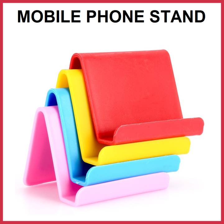 Candy Colors Tablet Phone Holder - Mini Mobile Holder - Mobile Bracket Desk Stand - Mini Mobile Holder Stand - Mobile Phone Holder Desk Stand - Mini Mobile Stand Holder - Mini Mobile Stands - Mini Phone Holder - Mini Phone Stand - Stand Holder For Mobile