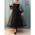 STAR GARNET Tissue Net Trendy Long Maxi for Girls/Women - AX-136. 