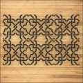 Symmetrical Geometry pattern Stencil Painting Scrapbook Coloring Embossing Album Decor Template. ID #633. 