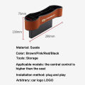 1Pcs Car Seat Slot Storage Box Gap Seam Pocket Car Storage Box For Volvo V40 S60 S90 740 S70 XC90 XC60 940 XC40 S80 V50 （# Black ）. 