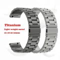 Titanium Metal Strap 22mm 20mm 18mm 16mm Watch Band Quick Release Universal Bracelet Smart Watch Replacement Wristband Business Golven Toy. 