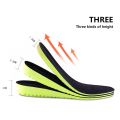 【Footprint】 Height Increase Insoles Full Insoles Shoe Cushion Pads For Men And Women 1Pair 1.5Cm / 2.5Cm / 3Cm. 