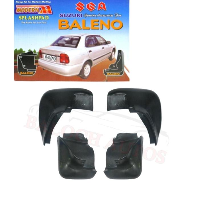 Suzuki Baleno Mud Flap Set (4 pieces) - Splash Guard