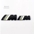 1 x Metal BMW M Logo Car Auto Rear Side Decorative Emblem Sticker Badge Decal For BMW. 