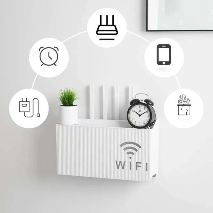 Wall%20Mounted%20WiFi%20Router%20Stand%20&%20Holder%20Wall%20Shelf%20%7C%20Wireless%20Storage%20Box%20&%20Decorative%20Cable%20Organizer%20%7C%20Wall-Mounted%20Modem%20Rack%20for%20Cord%20Management%20%7C%20Home%20Office%20Router%20Hider%20Shelf%20-%20Image%203