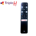 TCL Voice Remote Control Universal Original With Social Buttons RC802V FNR1 RC802V TRIPLE H. 