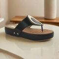 Stylish Black Women Slippers. 