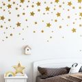 WallsArt Store Star Wall Decals - Gold Star Decals, Nursery Wall Decals, Star Wall Stickers, Removable Wall Decals, Kids Wall Decor , Nursery Decor. 