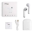 i7S TWS Bluetooth Earphone Twins Wireless Earbuds With Charging Case. 