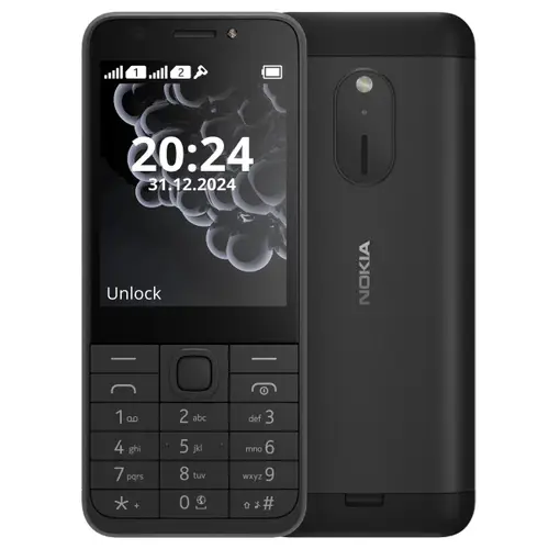 Nokia 230 || Dual SIM PTA Approved ||  2 MP Back Camera || 2.8 inches Display || 1200 mAh Battery